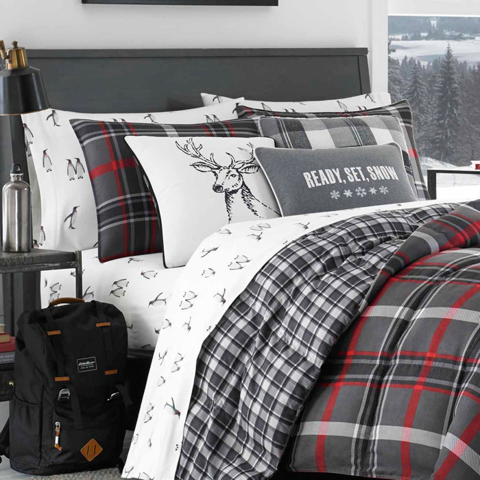 Eddie Bauer Willow Plaid Comforter Set & Reviews Wayfair